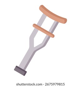 Elemento de icono de muletas para el diseño