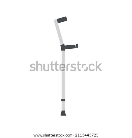 Crutches Icon. Crutches Equipment sign. vector illustration