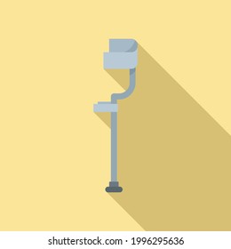Crutches icon. Flat illustration of Crutches vector icon for web design