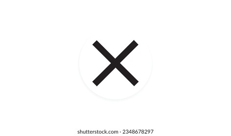 Crux Decussata, XCOM, X cryptocurrency logo on isolated background with copy space. 3d vector illustration of Xcom ERC20, X Token icon banner design concept.