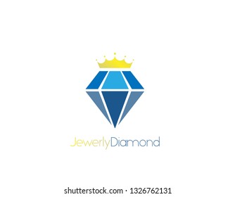 Crwon diamond beauty logo