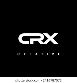 CRX Letter Initial Logo Design Template Vector Illustration