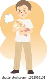 A crying baby and a lost father