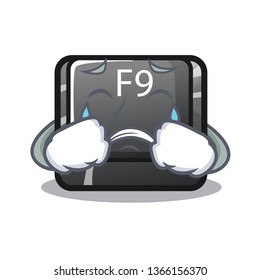 Crying button f9 in the character shape