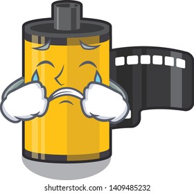 Crying camera roll character.