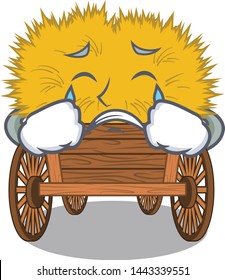 Crying cartoon hayride toy in a drawer