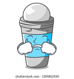 Crying deodorant rolls on in character bags