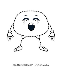 crying face emoji character
