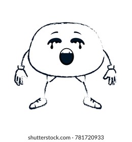 crying face emoji character