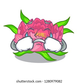 Crying flower tree poeny in character form