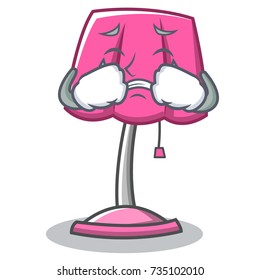 Crying furniture lamp character cartoon