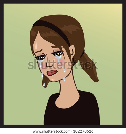 crying girl