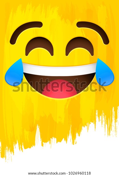 Vector De Stock Libre De Regalias Sobre Llorando Caratulas Alegres De Carita Feliz1026960118