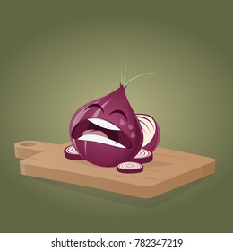 Crying Onion Clipart