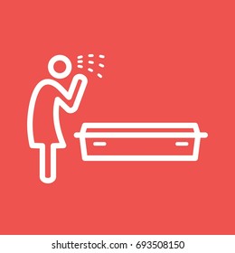 Crying over Dead Body