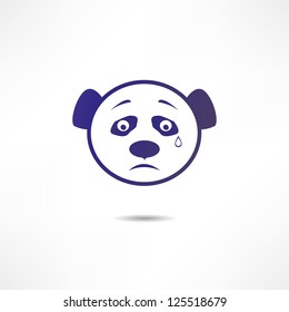 Crying panda.