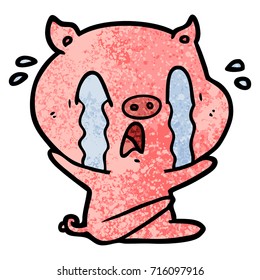 Schweinekartoon