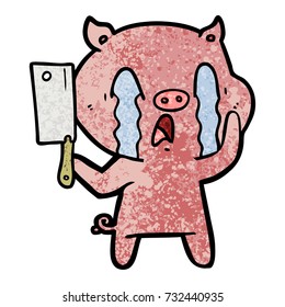 Schweinekartoon