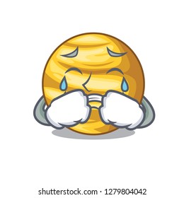 Crying shape planet Venus is very beautiful