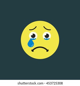 crying smiley