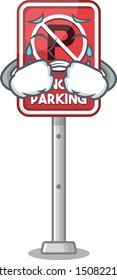 Crying toy no parking character in drawer