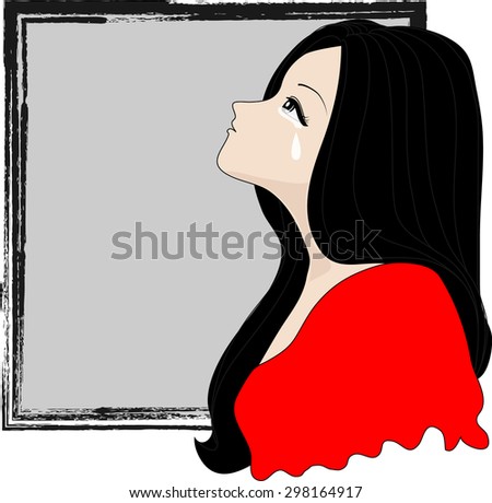 crying woman