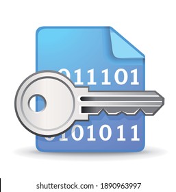 Crypted File - Professional Icon