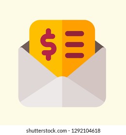 Crypto Business Flat Icon Vector Graphic Download Template Modern