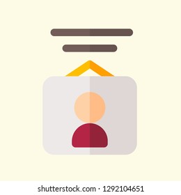 Crypto Business Flat Icon Vector Graphic Download Template Modern