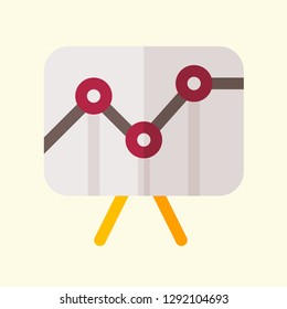 Crypto Business Flat Icon Vector Graphic Download Template Modern