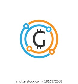 Crypto coin icon design concept vector