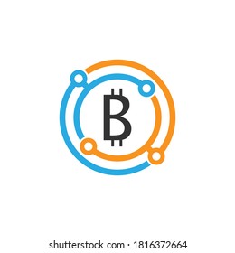 Crypto coin icon design concept vector