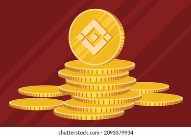 Kryptomünze, Vektorgrafik. Umlaufmünzen-Set. Zeichensatz für Kryptowährung. Bitcoin, Ethereum, Litecoin usw.