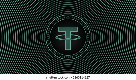 banner y fondo de tecnología de vector de moneda criptográfica 