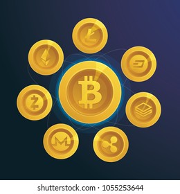 Crypto Currency Golden