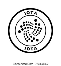 crypto currency icon (iota)