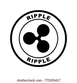 crypto currency icon (ripple)