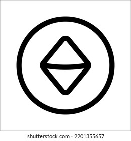 crypto, currency icon set, on white background eps 10.