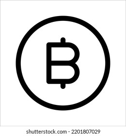 crypto, currency icon set, on white background eps 10.