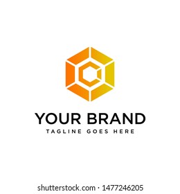 Crypto Currency Logo Design Template