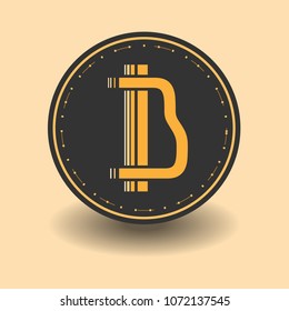 crypto currency symbol design