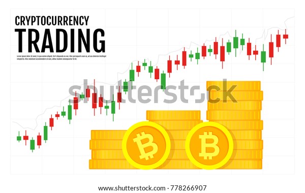 Crypto Currency Trading Strategy Graphic Diagram Stock Vector (Royalty ...