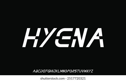 Crypto font alphabet letters. Future logo typography. Creative minimalist typographic design. Cropped letters set for science technology, space research logo type, hud text, headline, scifi cover