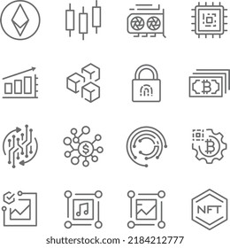 Crypto icon pack for apps, blog and social media