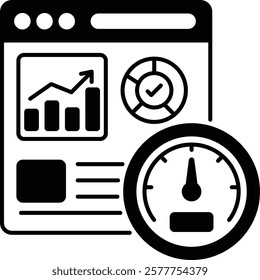 Crypto Machine Application-Specific Integrated Circuits vector design Web hosting service Symbol Computing machines Sign, Internet Application Management illustration, Mining dedicated servers concept