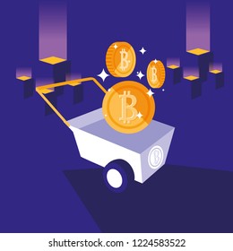 crypto mining bitcoin icons