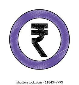 crypto money isometric icon