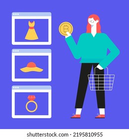 crypto payments with the girl