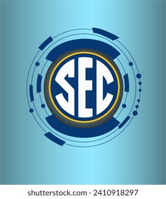crypto sec fund, sec crypto exchange, sec crypto coinbase, 3d blue background