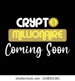 Crypto T Shirt Design Image